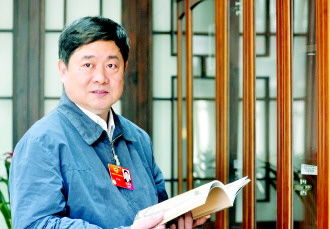 图为故宫博物院院长单霁翔。本报记者　杨晋峰摄 
